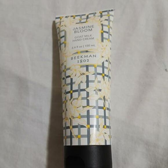 Beekman 1802 JASMINE BLOOM Goat Milk hand Cream 3.4 oz made in the USA NEW - Picture 4 of 5